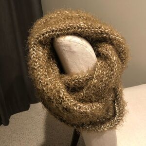 Deena & Ozzy Gold and Silver Infinity Scarf